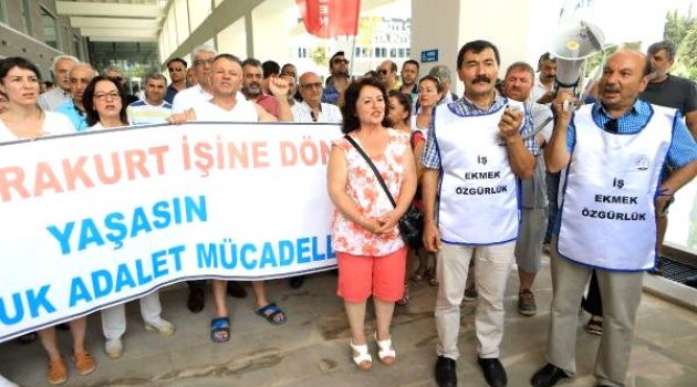 İhraç edildiği belediyeye davul zurnayla döndü
