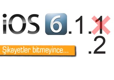 İos 6.1.2 Sürümü Geliyor