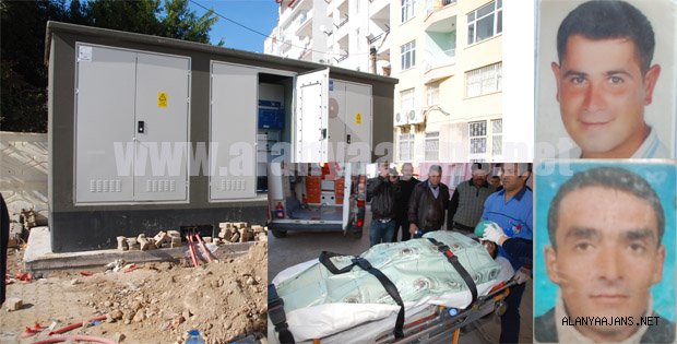 İŞÇİLERİ ELEKTRİK ÇARPTI