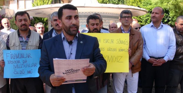 İSRAİL'E MESCİD-İ AKSA PROTESTOSU