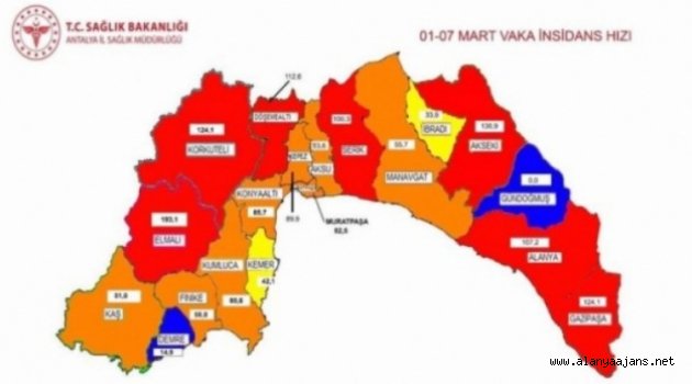 İşte Alanya'da 1 yılda koronadan ölen kişi sayısı!