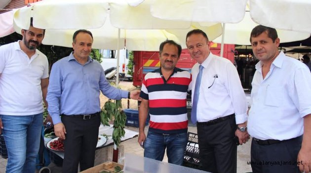 İYİ Partililer Pazarın Nabzını Tuttu!