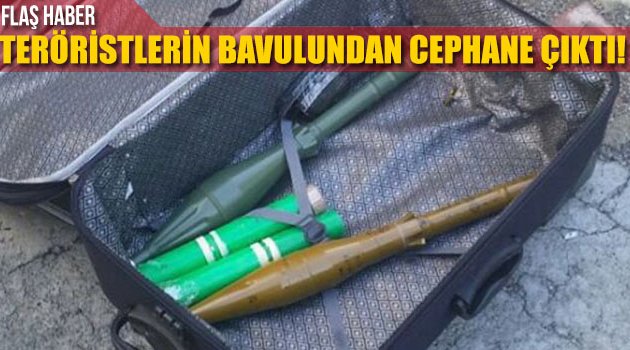İzmir'deki Saldırıda Teröristlere Ait Bavulda Cephanelik Çıktı