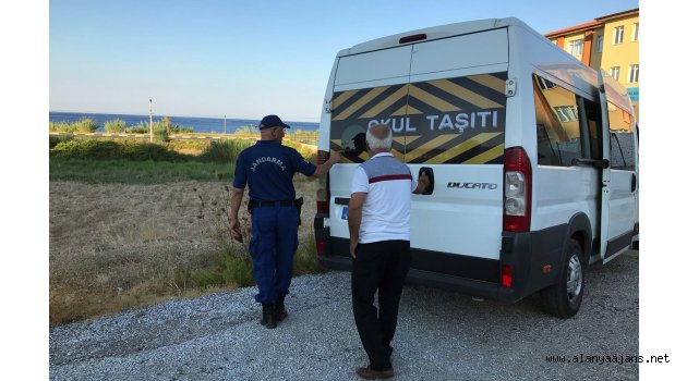 Jandarmadan okul servislerine sıkı denetim