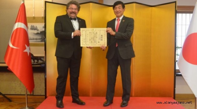 Japon Hükümeti'nden Alanya'ya ödül