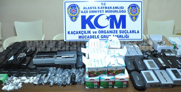 KAÇAK ELEKTRONİK SİGARA YAKALANDI