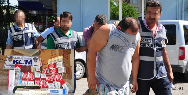 KAÇAKÇILAR ADLİYEYE SEVK EDİLDİ