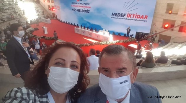 Karadağ ve Yeşildal CHP Kurultayı'nda