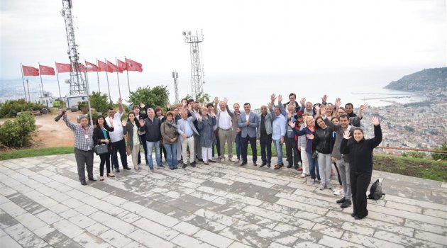 Kardeş şehir temsilcileri Tavşandamında