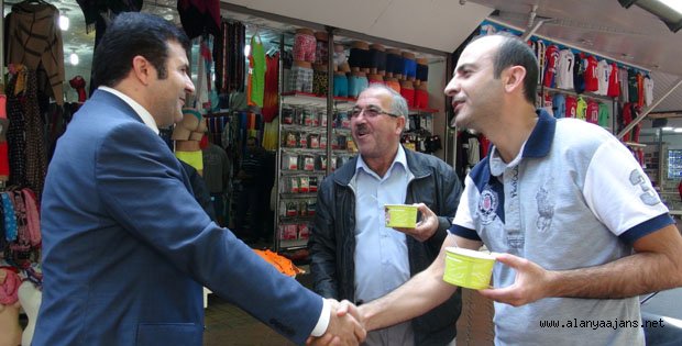 KAYMAKAM ESNAFI ZİYARET ETTİ