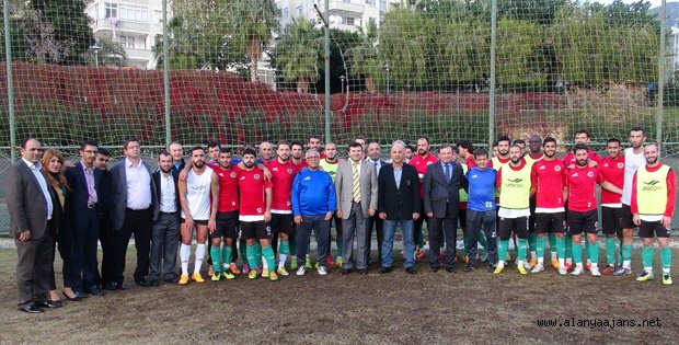 KAYMAKAM TANRISEVEN ALANYASPOR'U ZİYARET ETTİ