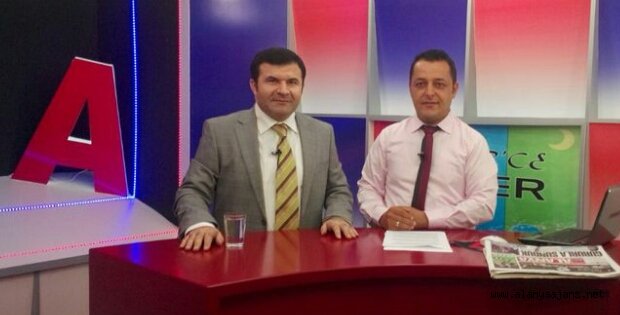 KAYMAKAM TANRISEVEN ÖZGÜR'CE HABERE KONUK OLDU