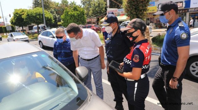Kaymakam Ürkmezer, bayram öncesi denetime katıldı