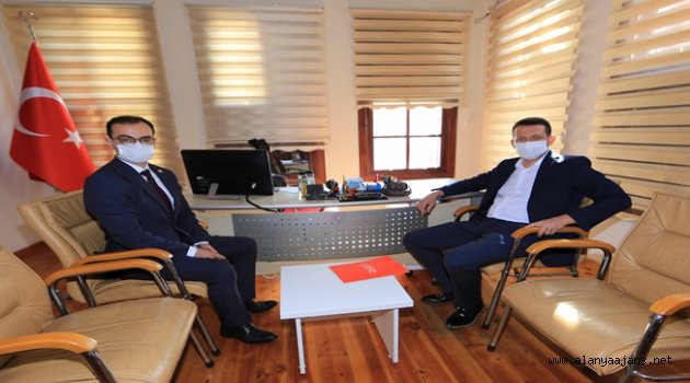 Kaymakam Ürkmezer’den Göç İdaresi’ne ziyaret