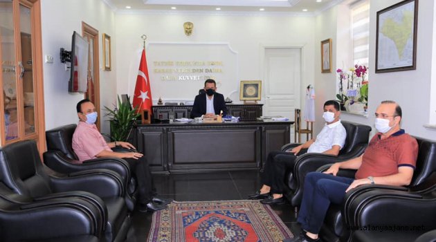 Kaymakam Ürkmezer’e ziyaretler sürüyor