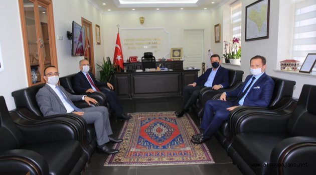 Kaymakam Ürkmezer savcıları ağırladı