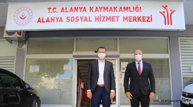 Kaymakam Ürkmezer'den Çelik'e ziyaret