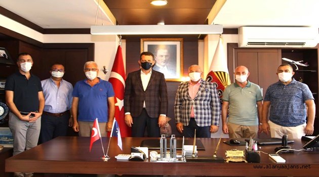 Kaymakam Ürkmezer'den Şahin'e iade-i ziyaret