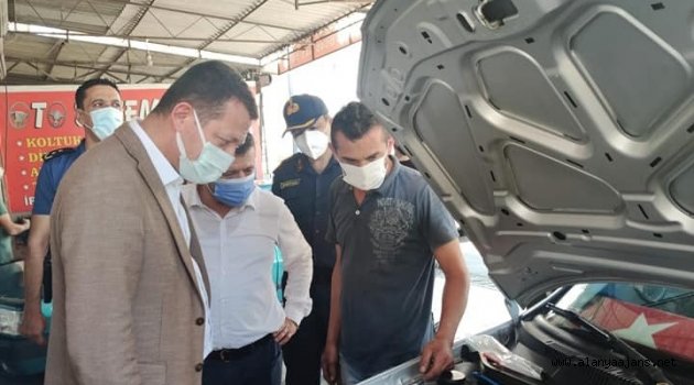 Kaymakam Ürkmezer'den sanayi ziyareti
