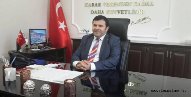 KAYMAKAM'DAN ALANYA SEVDALISI OLUN MESAJI