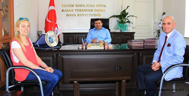 KENT KONSEYLERİNDEN KAYMAKAM TANRISEVEN’E ZİYARET