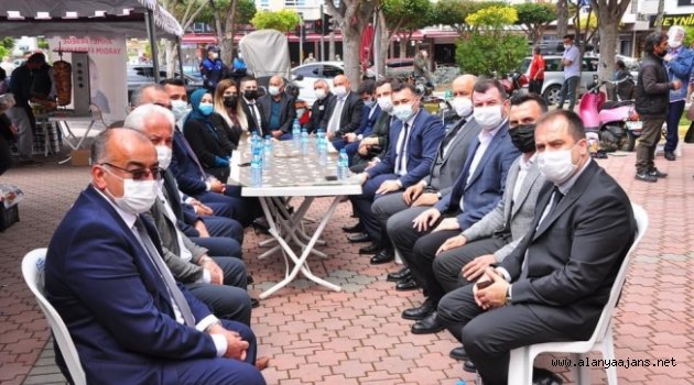 Kermese Başkan Yücel ve Toklu da destek oldu