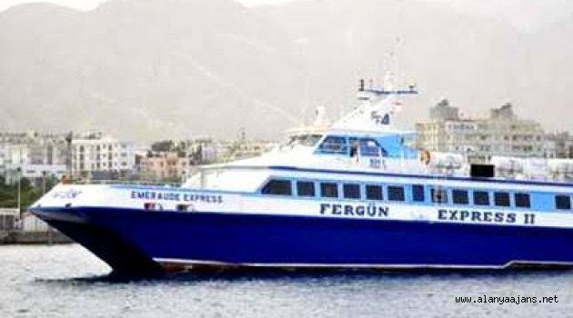 KKTC-Alanya Feribot Seferi Başladı