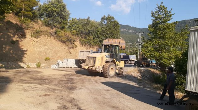 Köprülü’de yol çilesi bitiyor