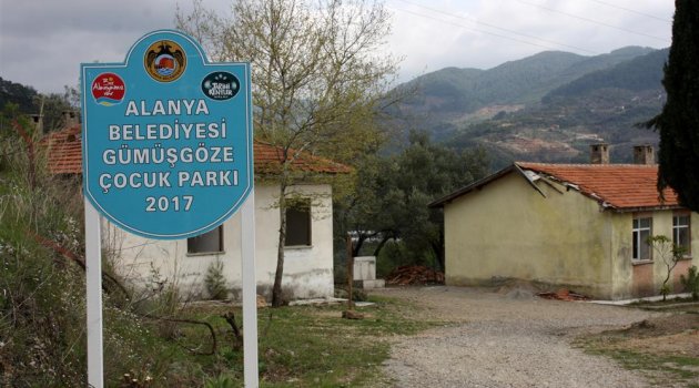 Köylerde çocuk parkı sevinci