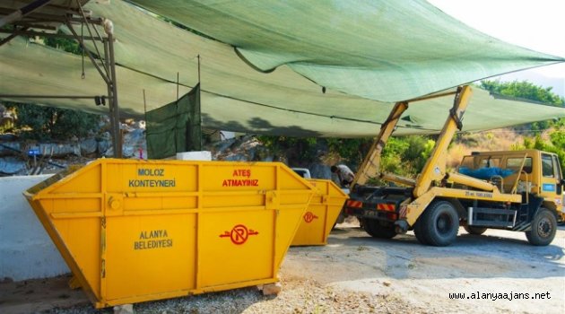 Kurban Bayramı’nda Alanya’dan 3 bin 528 ton çöp çıktı