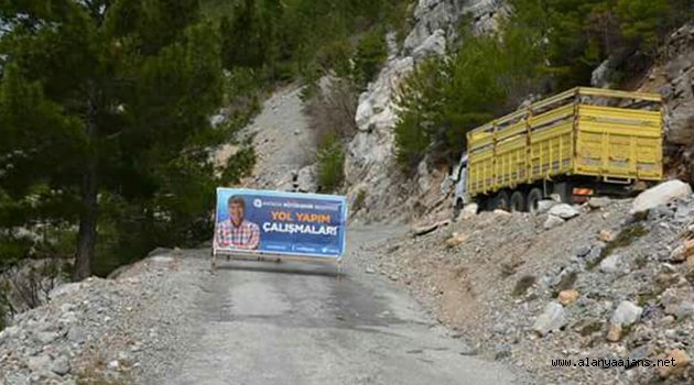 Kuşyuvası’na giden yoldan müjdeli haber
