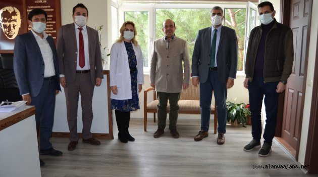 Lakadamyalı'dan Aldemir'e hayırlı olsun ziyareti