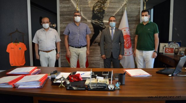 Lakadamyalı'dan Kesgin'e hayırlı olsun ziyareti