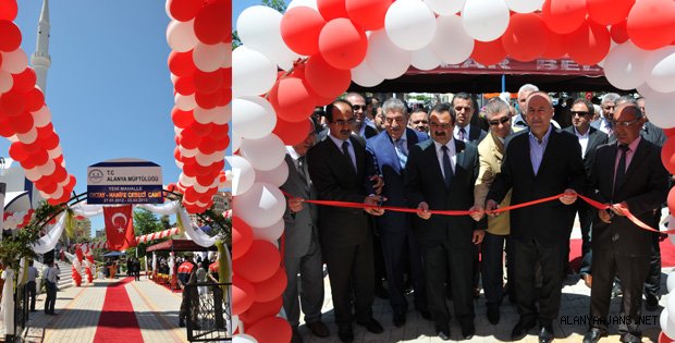 MAHMUTLAR'DA CAMİ AÇILIŞI YAPILDI