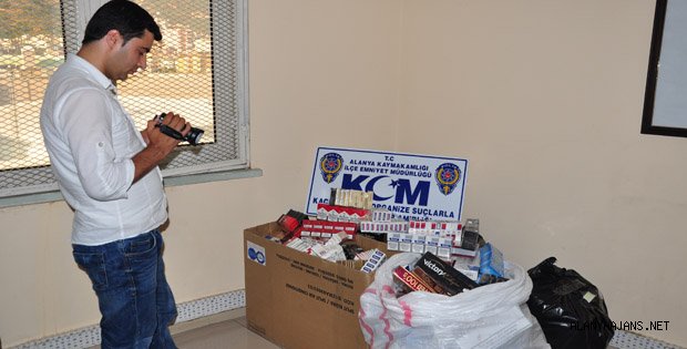 MARKETLERDE KAÇAK SİGARA ELE GEÇİRİLDİ