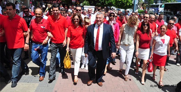 ‘’MESAJIMIZ ALINMIŞ TEŞEKKÜRLER ALANYA’’