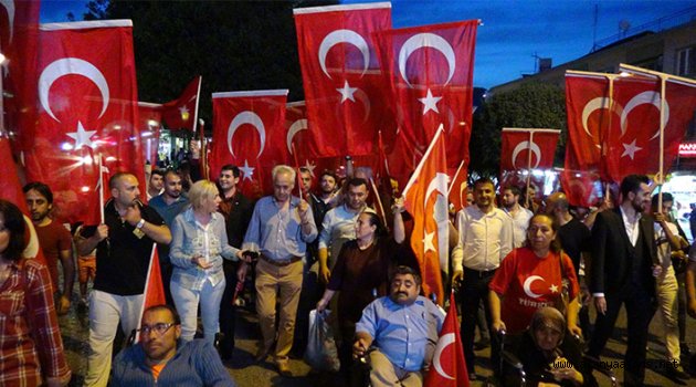 Meşaleler 19 Mayıs için yandı
