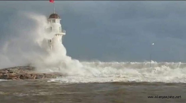 Meteoroloji’den ciddi uyarı ! Alanya’ya fırtına geliyor