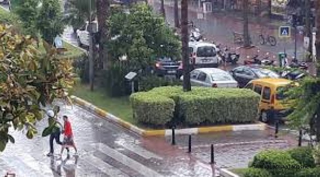 Meteorolojiden Alanya'ya turuncu alarm