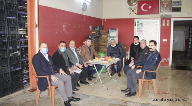 MHP Alanya Teşkilatı'ndan hal çıkarması