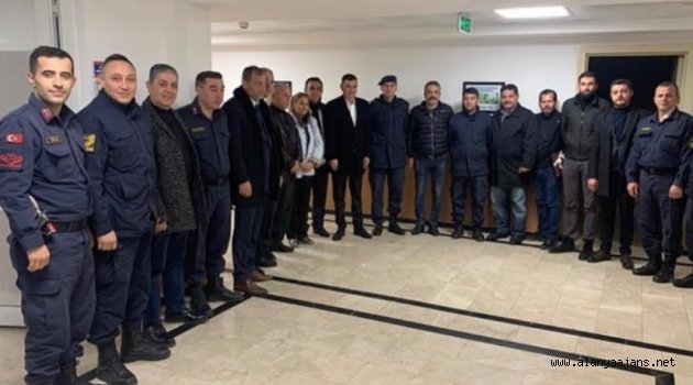 MHP Jandarmanı Ziyaret Etti