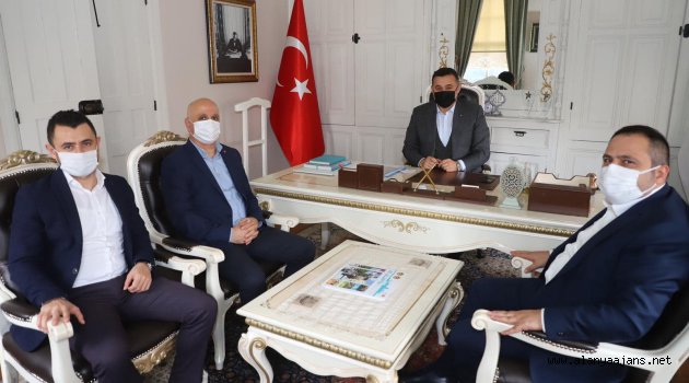 MHP’li Aksoy’dan Başkan Yücel’e ziyaret