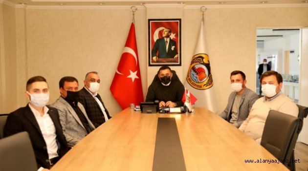 MHP Turizm Komisyonu'ndan Başkan Yücel'e ziyaret