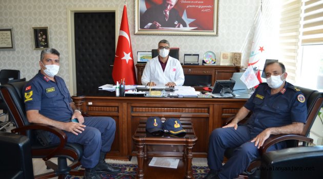 Mindivanlı'dan Başhekime ziyaret