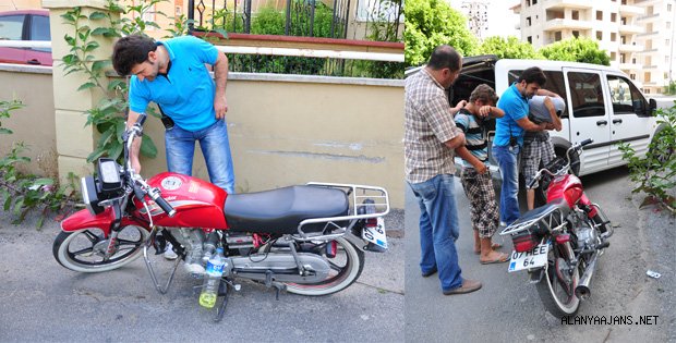 MOTOSİKLET HIRSIZLARI YAKALANDI