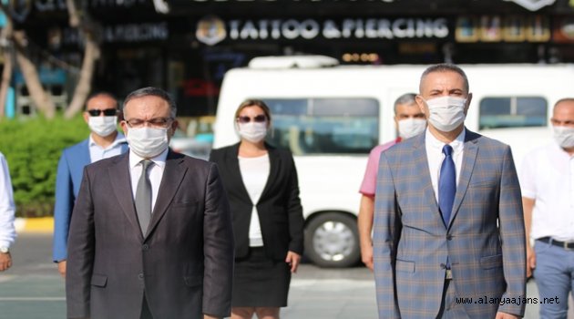 Müdür Er, Alanya'da son törene katıldı