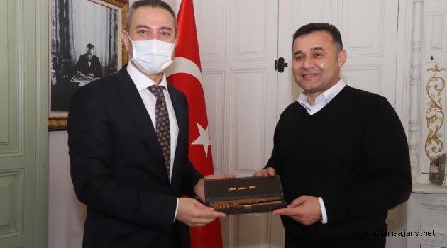 Müdür Er'den Başkan Yücel'e ziyaret