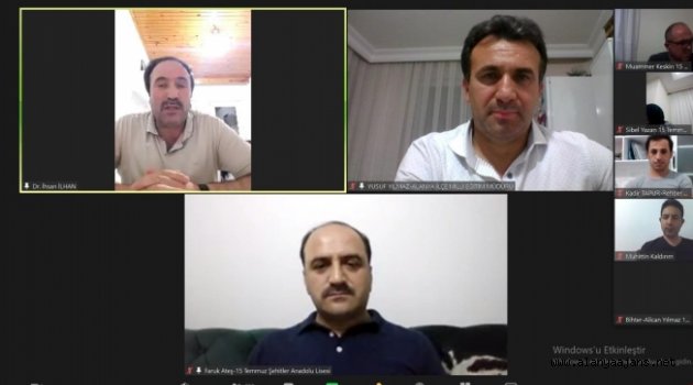 Müdür Yılmaz ve Müftü İlhan gençlerle buluştu