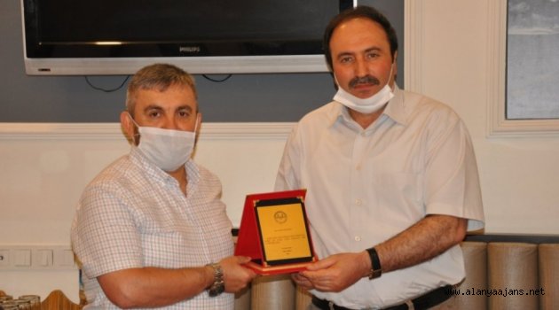 Müftülük şube müdürü Alanya’ya veda etti