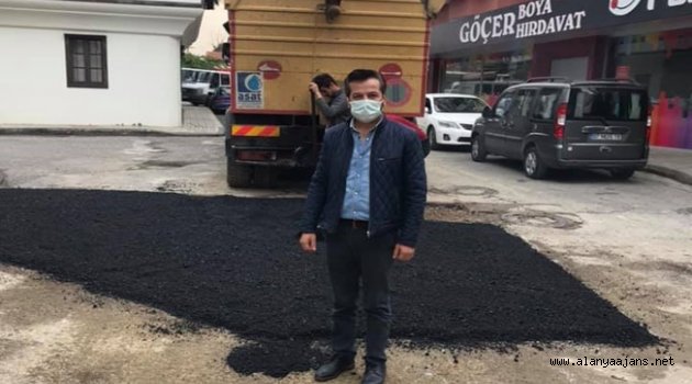 Muhtar Taş çalışmaları yerinde inceledi